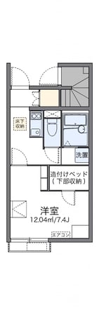 レオネクスト山茶花の物件間取画像